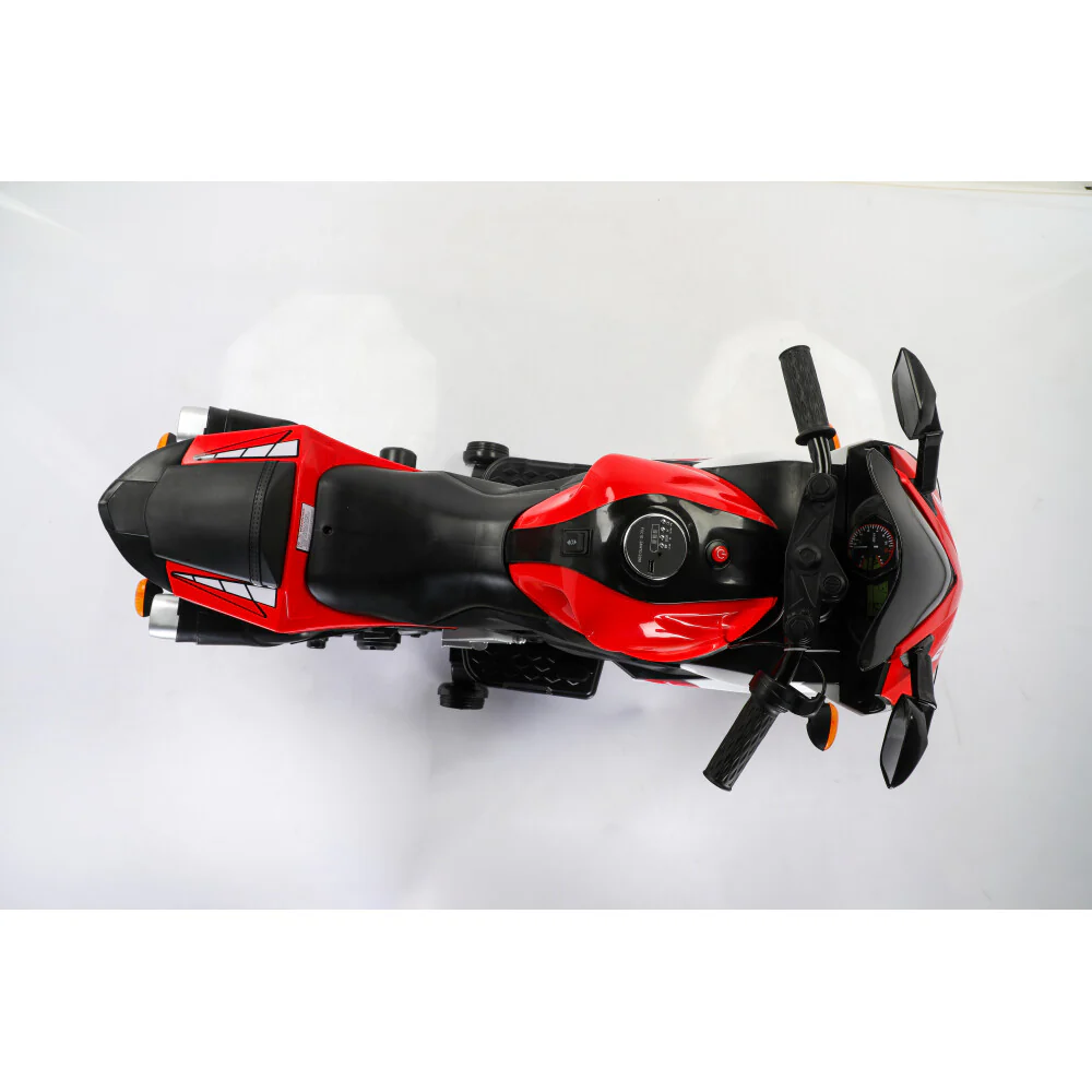 Electric Motorcycle for Kids Age 5 with Training Wheels and Manual Throttle - Image 9