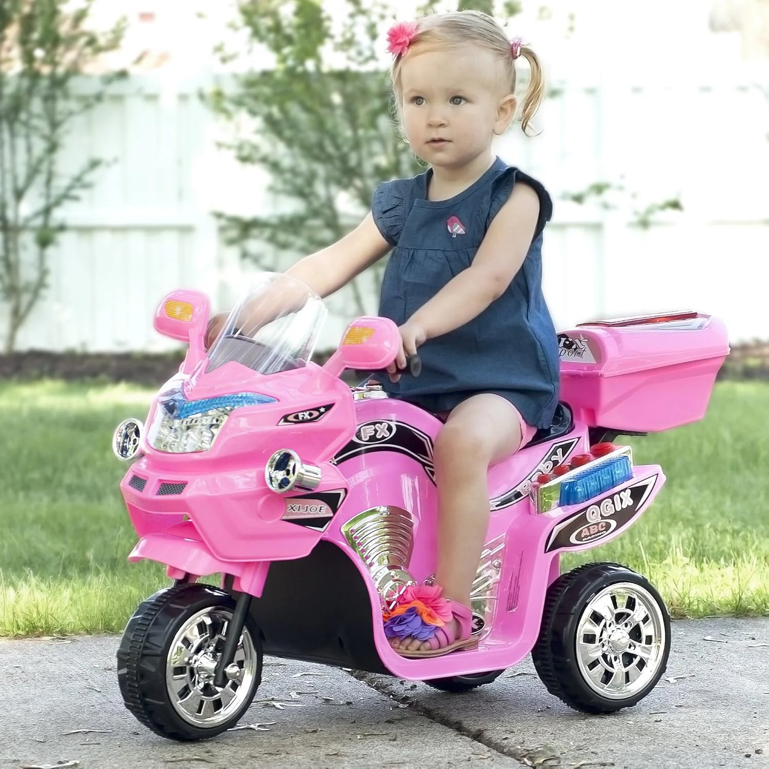 Electric 3-Wheel Battery-Powered Motorcycle for Kids Age 3 - Image 8