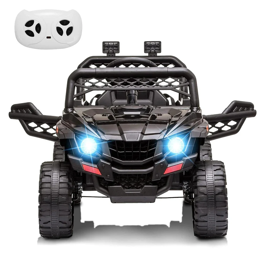 12V Electric Off-Road Kids Ride-On Truck with Parent Remote Control - Image 10