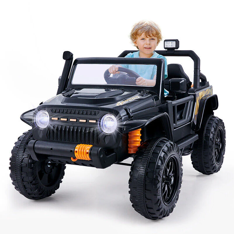 Electric Parent-child Ride On Truck with Remote Control - Perfect Xmas Gift for Kids (12V) - Image 11