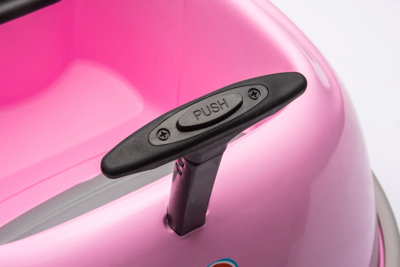 Electric Pink Bumper Car for Kids with Remote Control - 12V Toddler Vehicle - Image 4