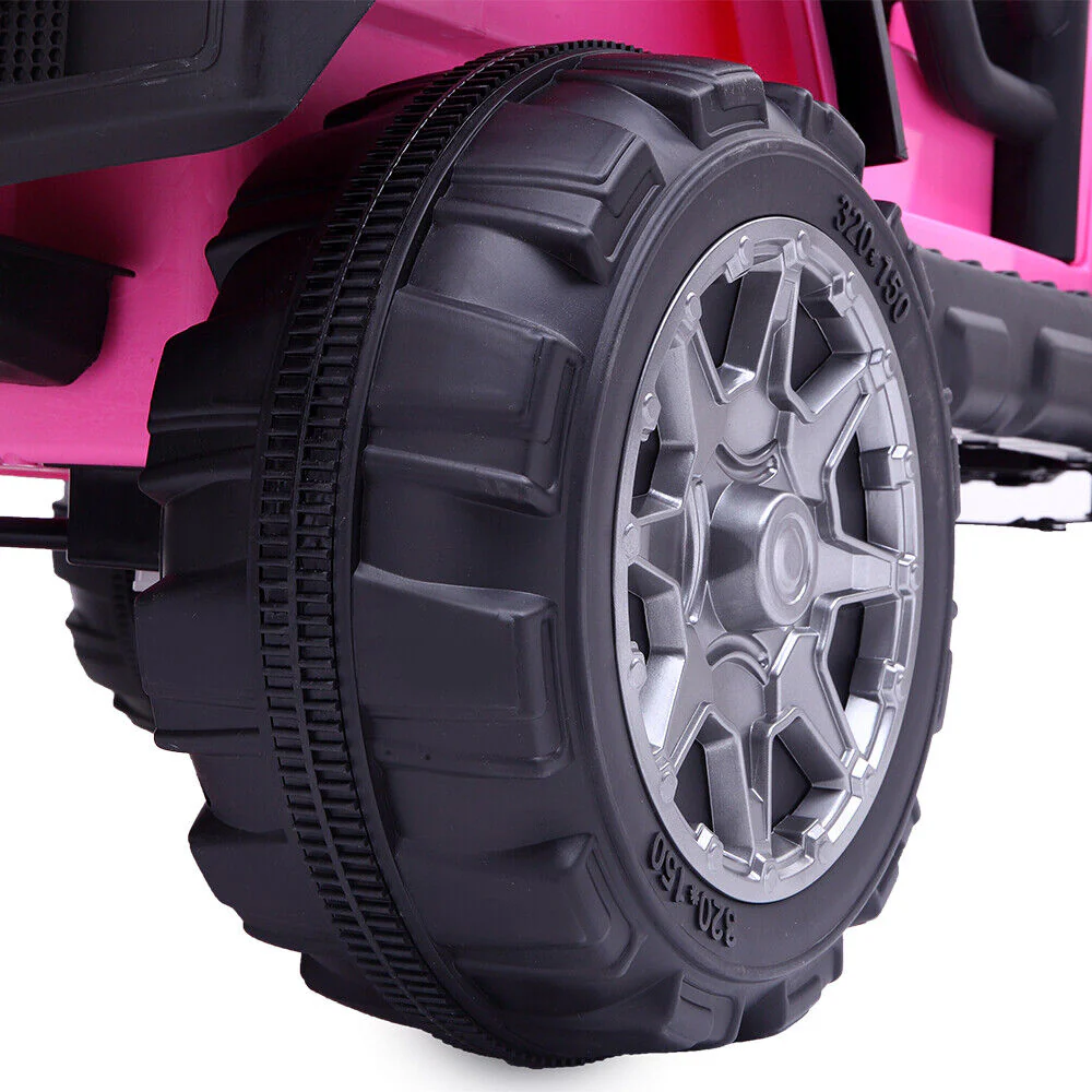 Electric Pink Jeep for Kids with Remote Control and Rechargeable Battery - 4 mph Speed - Image 11
