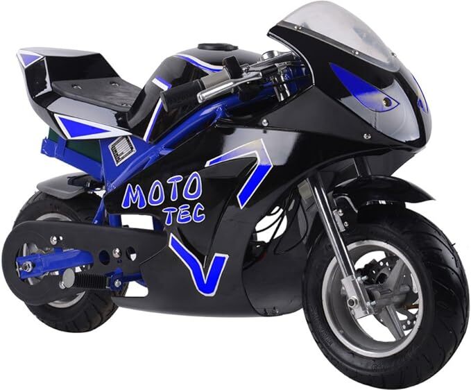 Electric Pocket Bike GT 36V 500W Blue