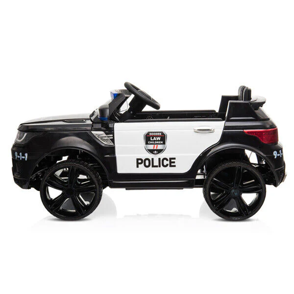 Electric Police Car Toy with Remote Control, 12V Battery, Music, and Lights - Image 11