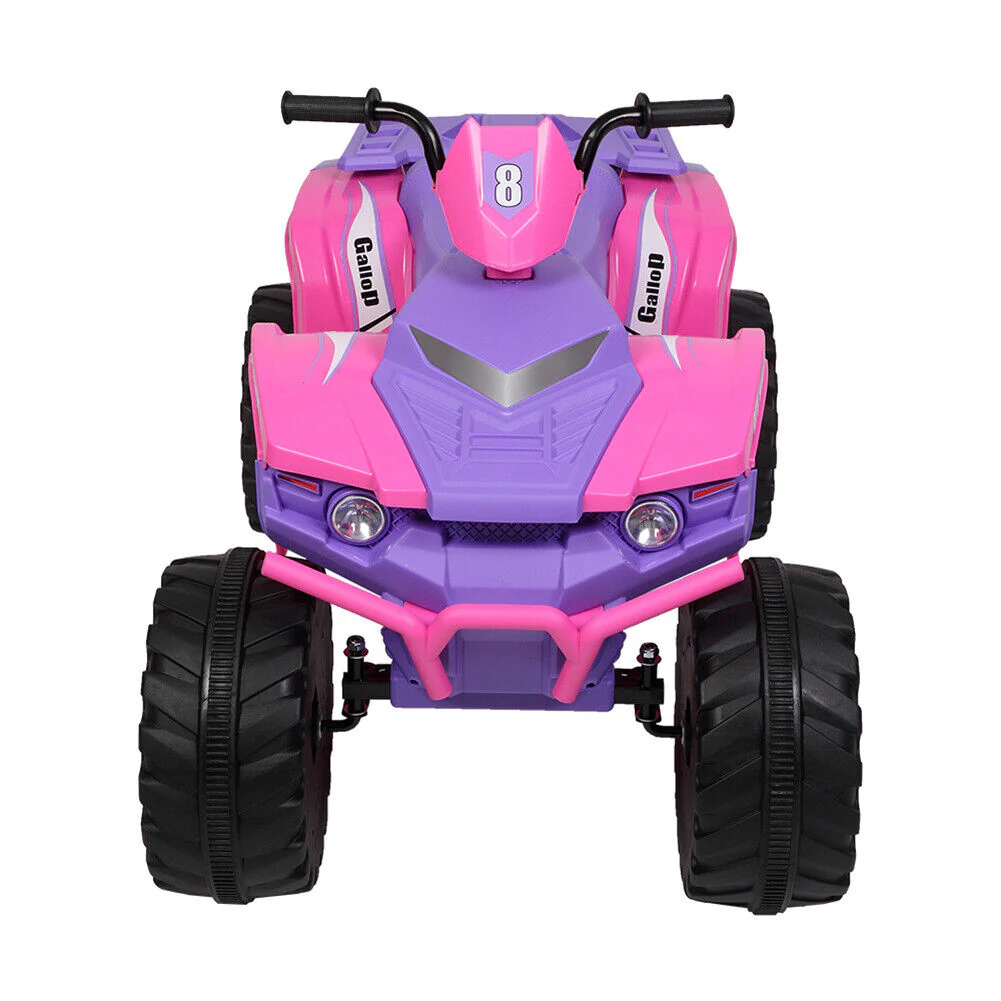 Electric Quad Car Toy for Kids with LED Headlights and Horn - 12V Ride-On ATV 4 Wheeler - Image 8