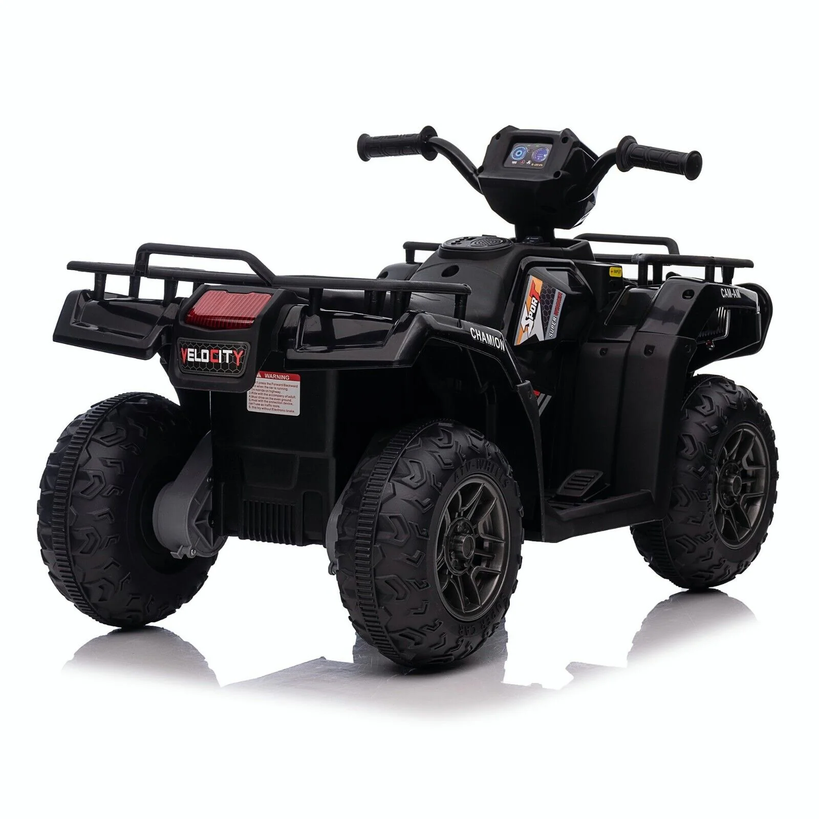 Electric Quad Ride-On Car for Kids with MP3 Music Player - 12V Battery Powered 4-Wheeler Truck - Image 41