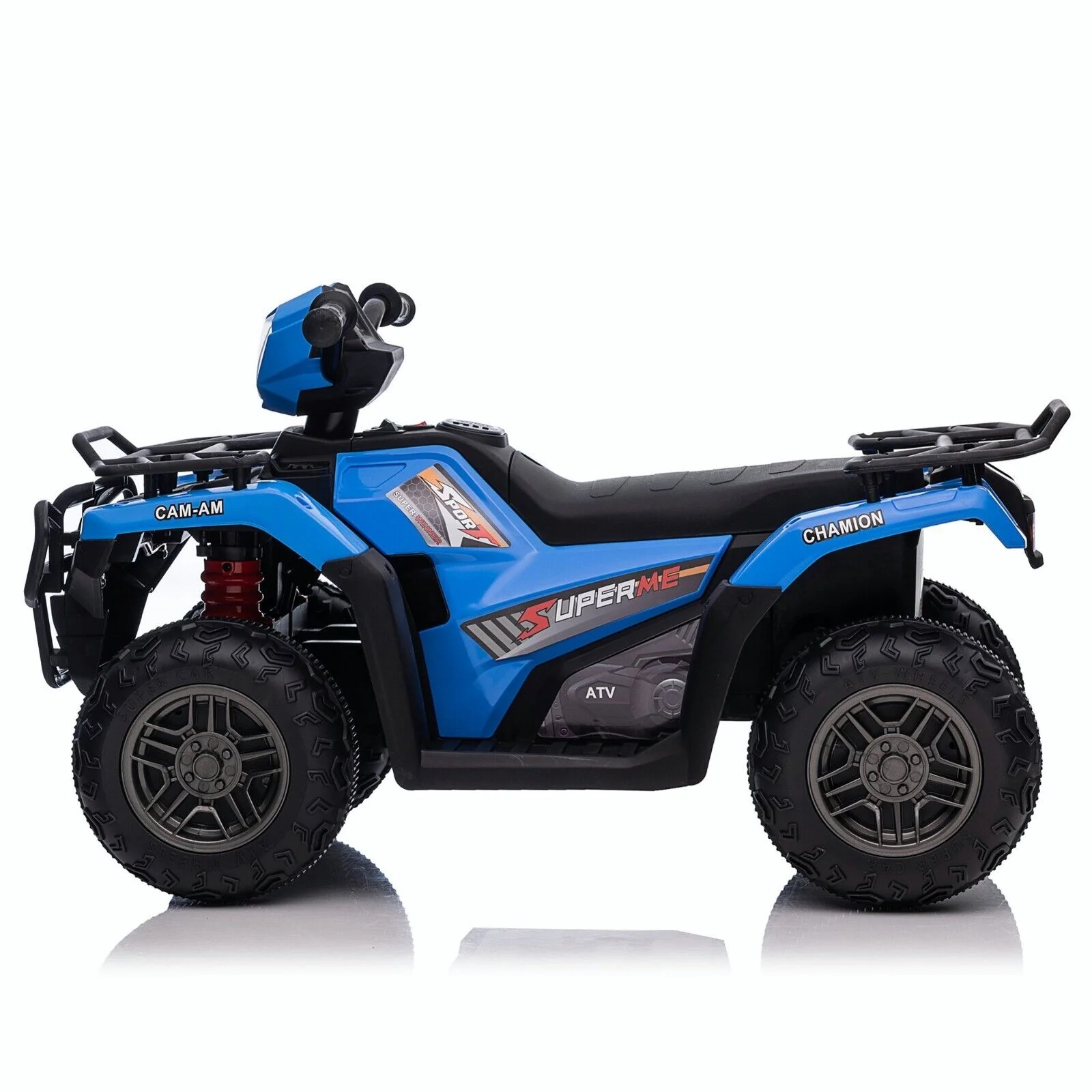 Electric Quad Ride-On Car for Kids with MP3 Music Player - 12V Battery Powered 4-Wheeler Truck - Image 50