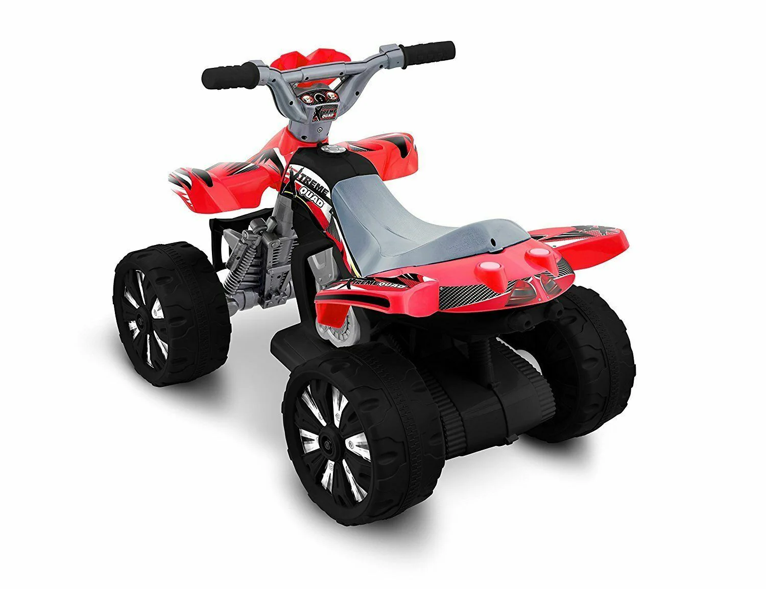 Electric Red ATV Quad 4 Wheeler for Kids - 6V Battery Powered Toy Car - Image 3
