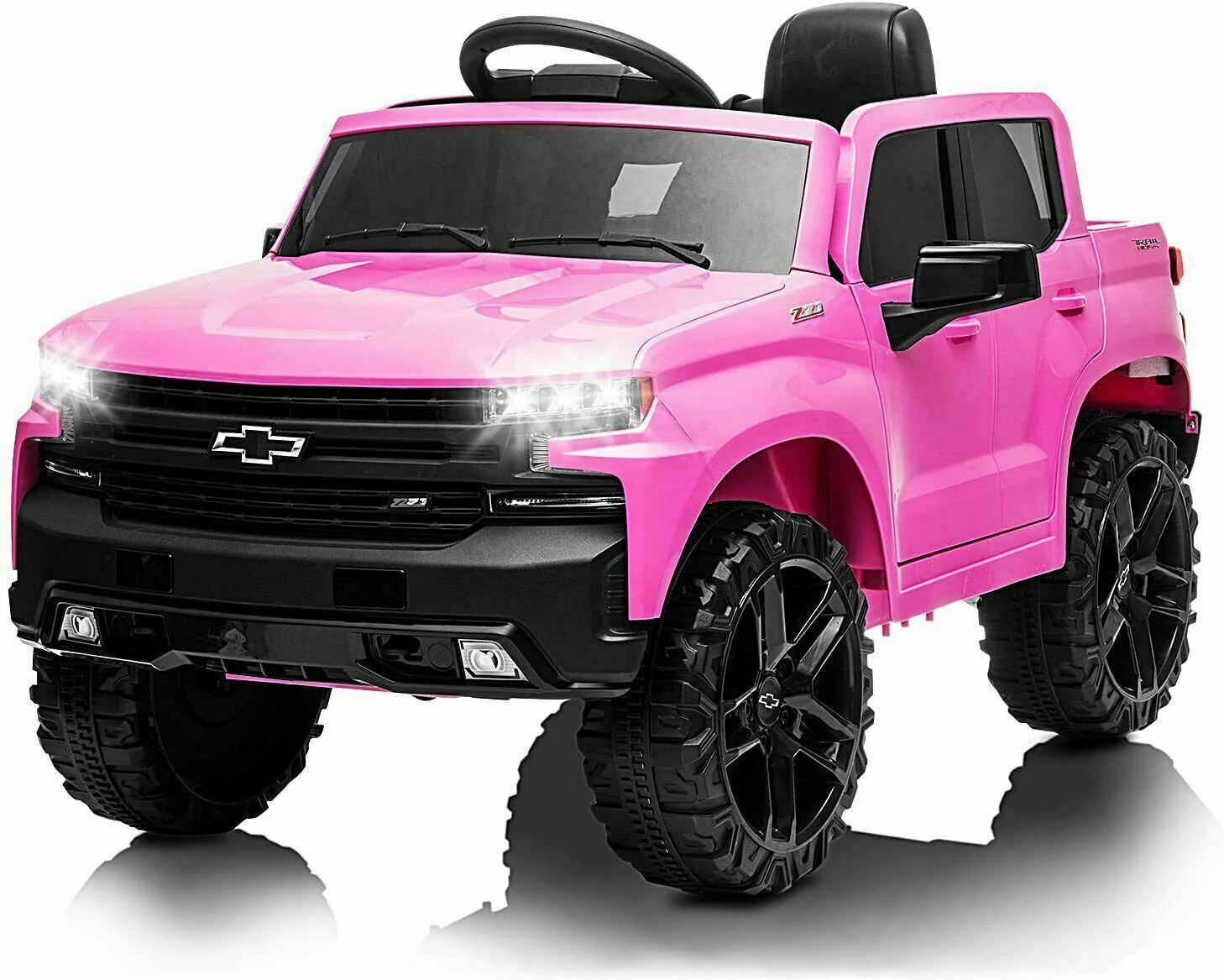 Electric Remote Control Ride On Truck for Kids with LED Lights - Perfect Gift for Fun Playtime - Image 4