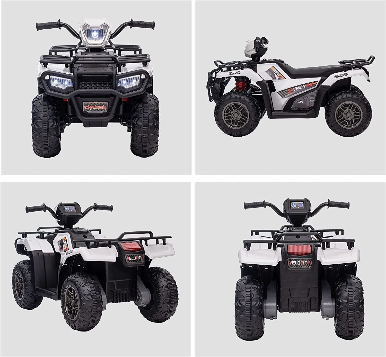 Electric Ride-On ATV for Kids Ages 3 and Up - 4 Wheels Toy Vehicle - Image 64