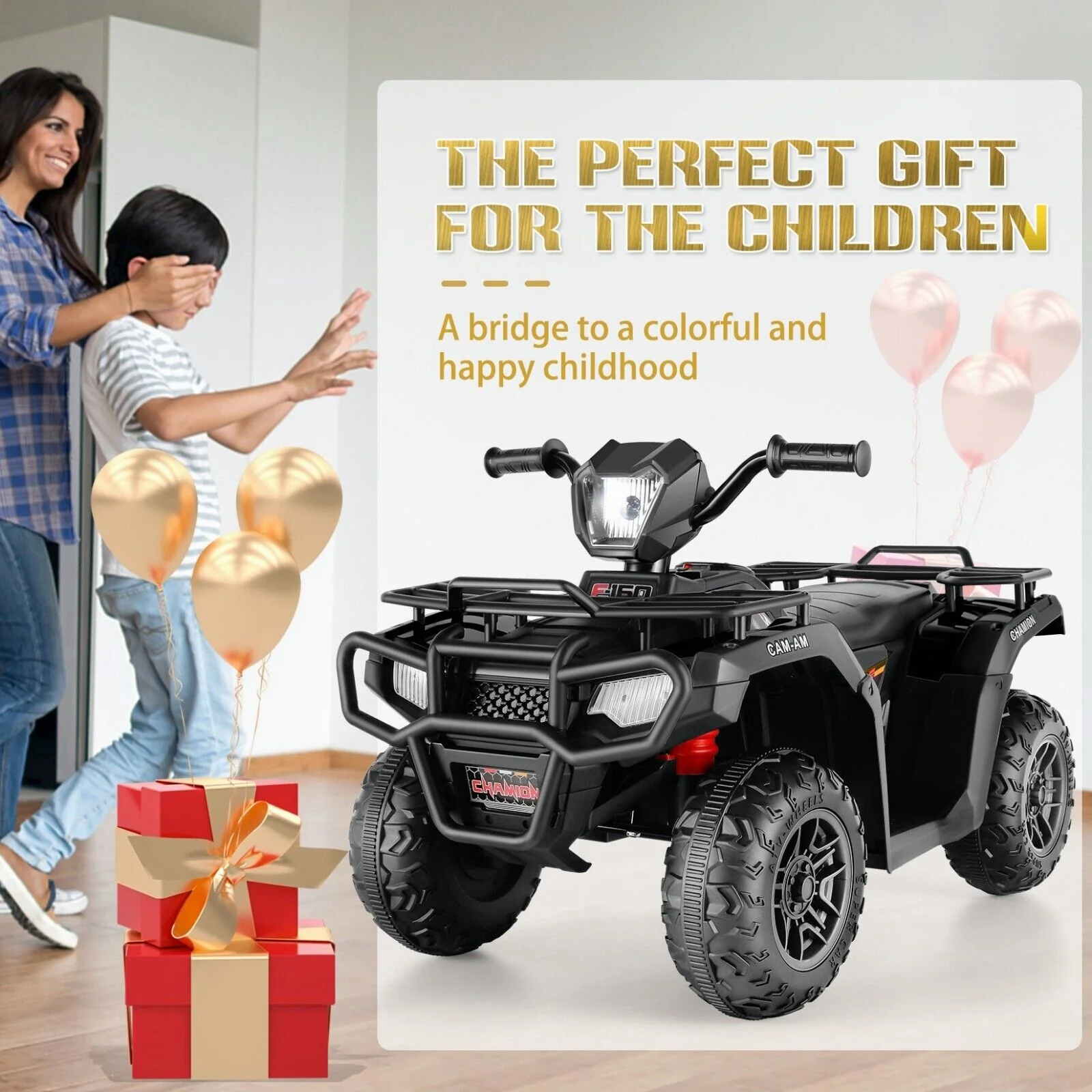 Electric Ride-On ATV Jeep Truck for Kids with MP3 Player - 12V/24V 4-Wheeler Car Toy for Toddlers - Image 58