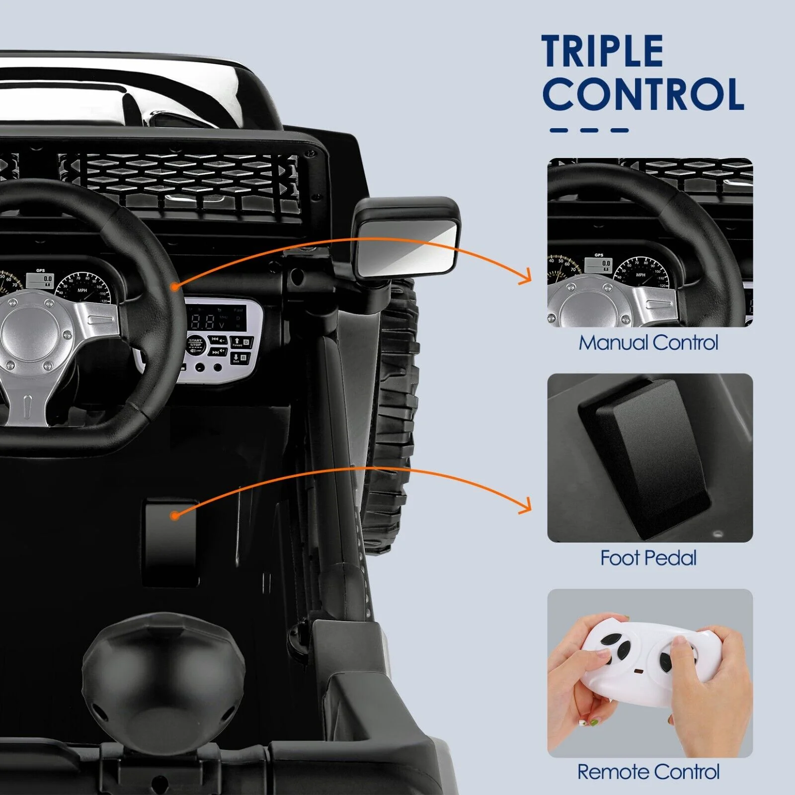 Electric Ride-On ATV Truck for Kids Ages 3-8: The Perfect Gift for Young Adventurers! - Image 49