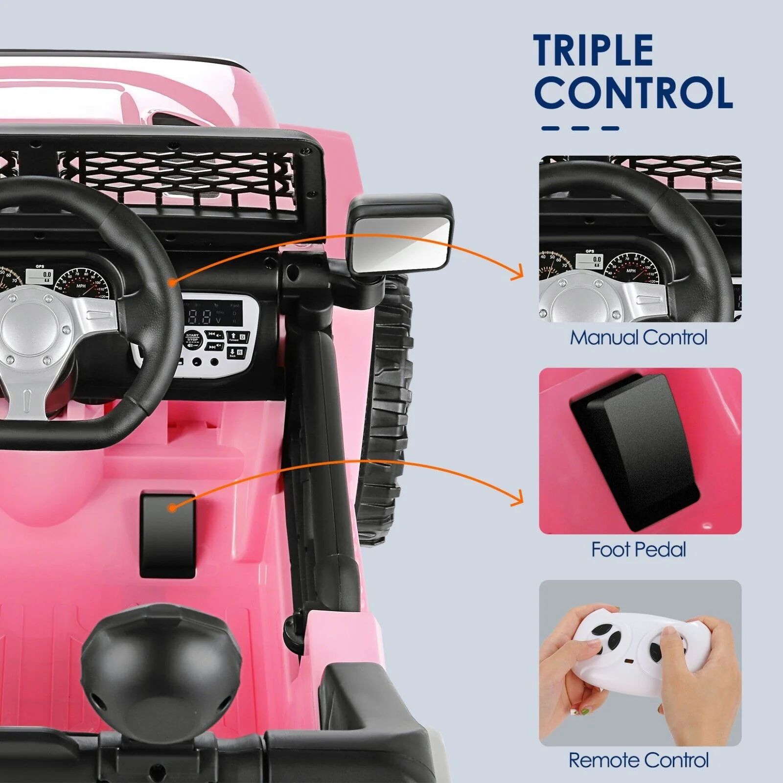 Electric Ride-On ATV Truck for Kids Ages 3-8: The Perfect Gift for Young Adventurers! - Image 69