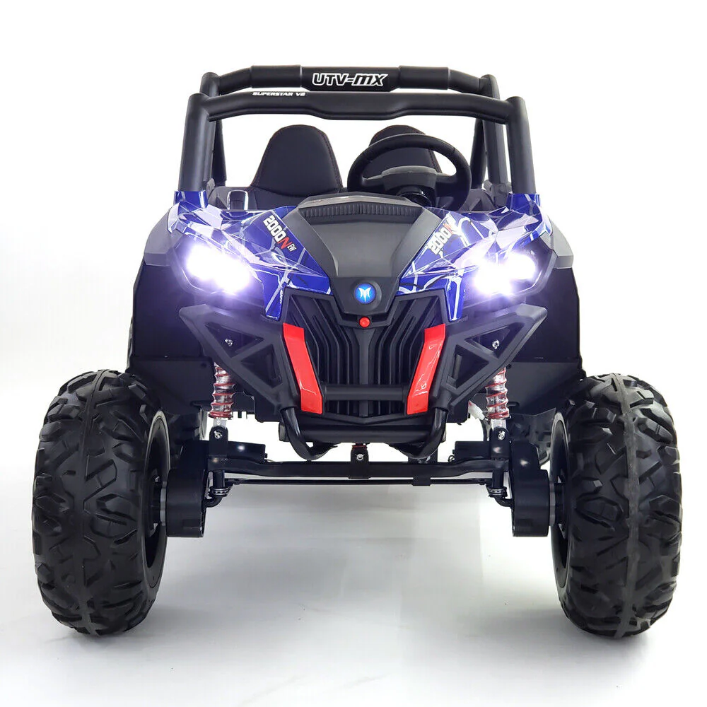 Electric Ride-On Buggy with Remote Control - 2 Seater ATV for Kids, 200W 24V Battery-Powered Car - Image 2