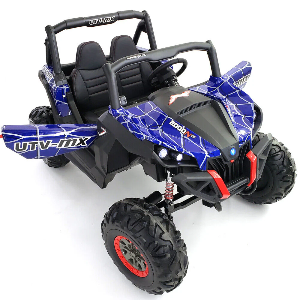 Electric Ride-On Buggy with Remote Control - 2 Seater ATV for Kids, 200W 24V Battery-Powered Car - Image 5