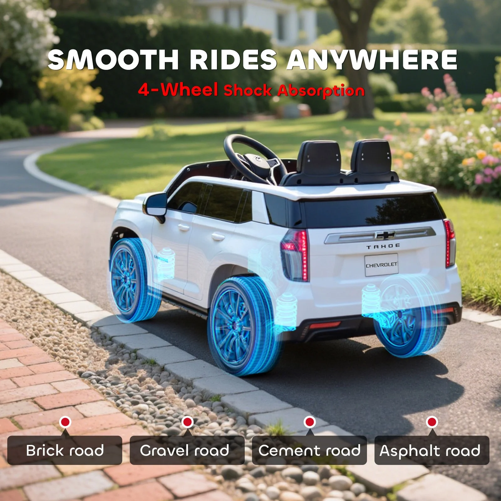12V Electric Kids Ride-On Car with Music Toy - Image 10