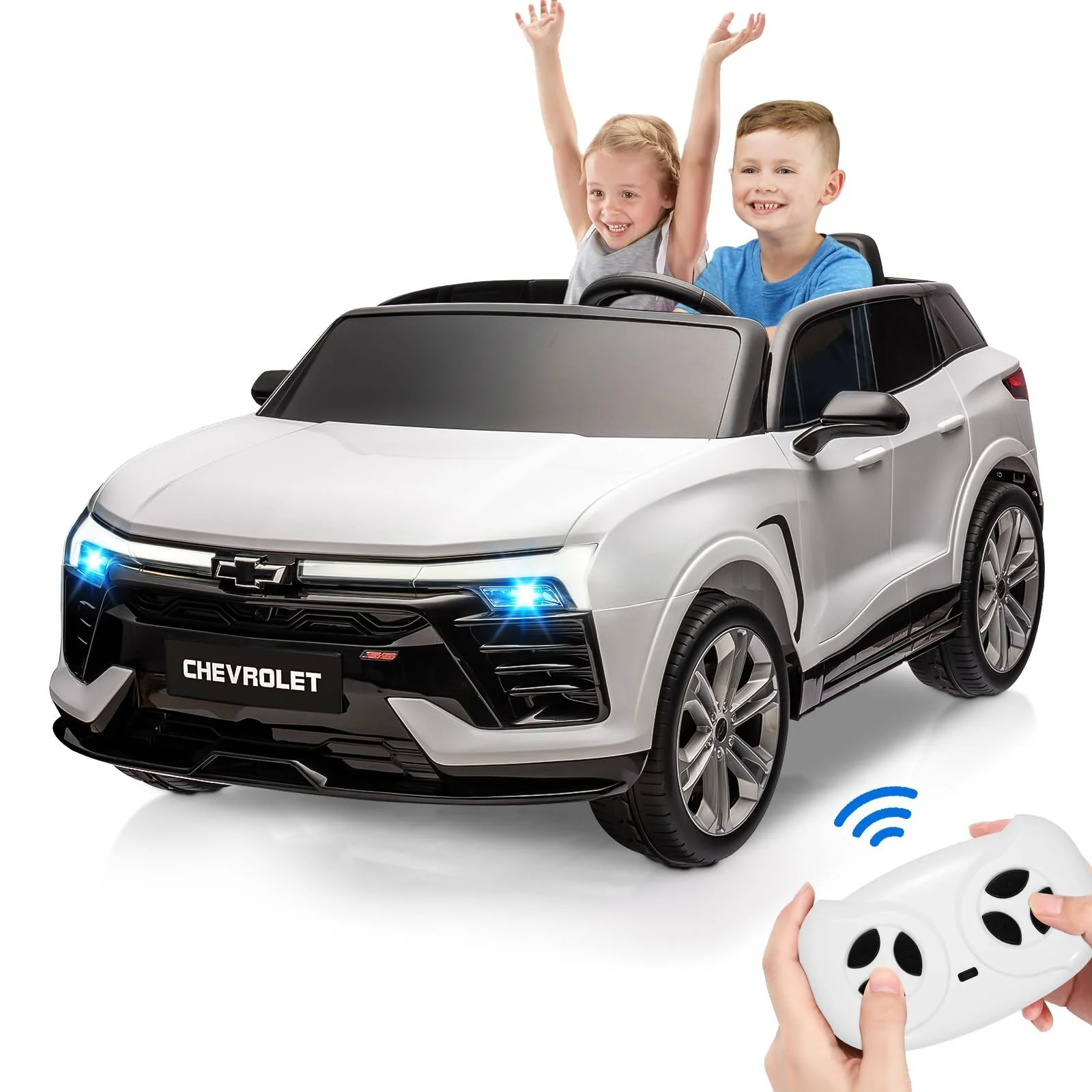Electric 2-Seater Ride-On SUV Truck with 24V Battery and Remote Control