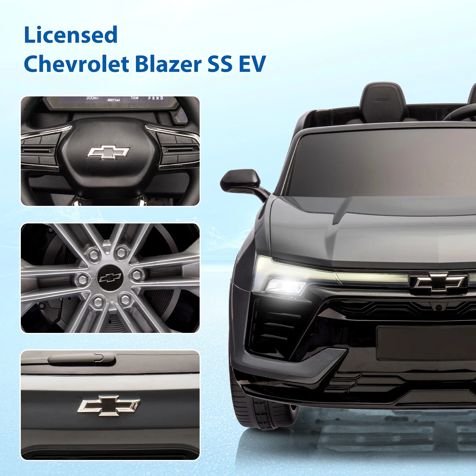 Electric 2-Seater Ride-On SUV Truck with 24V Battery and Remote Control - Image 22