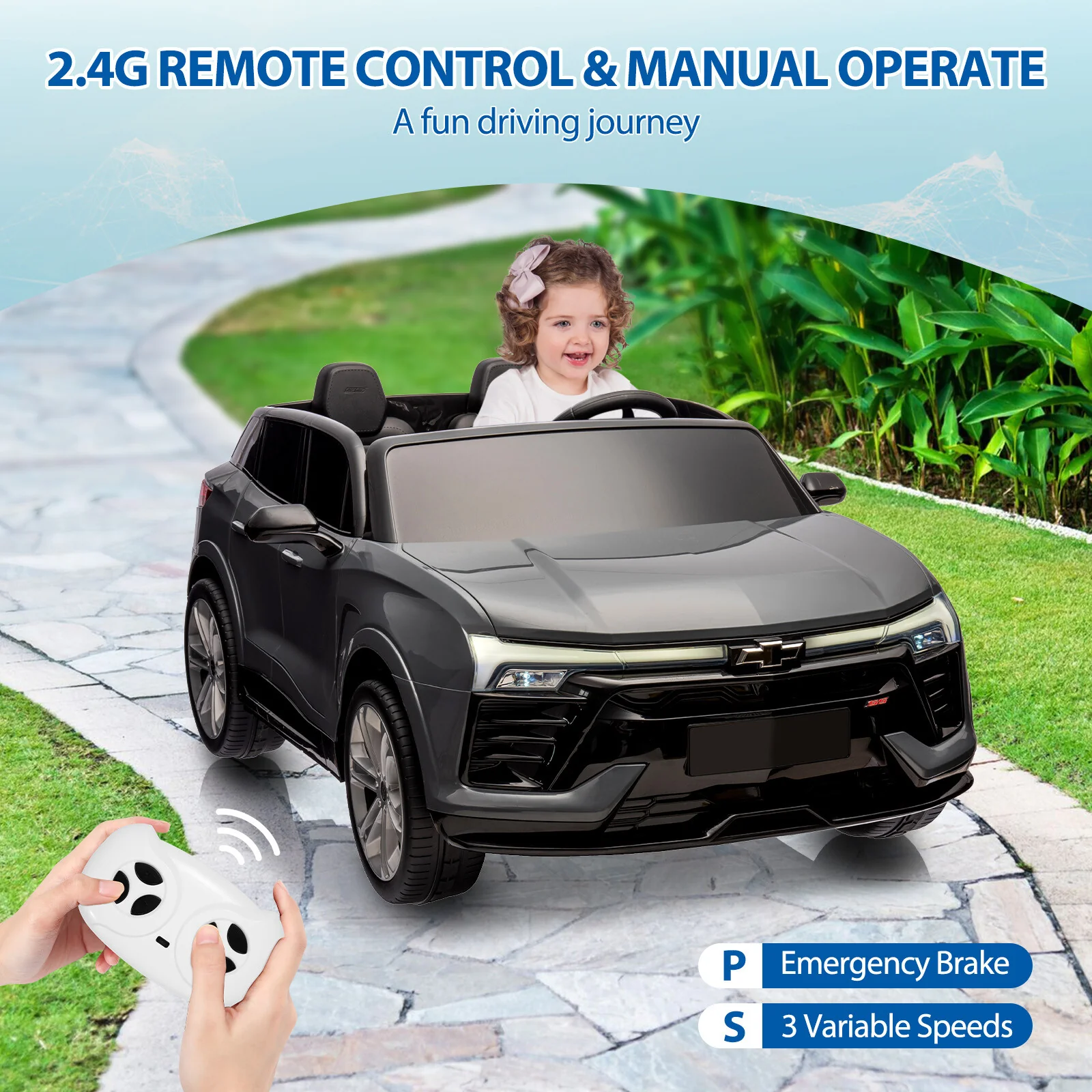 Electric 2-Seater Ride-On SUV Truck with 24V Battery and Remote Control - Image 24
