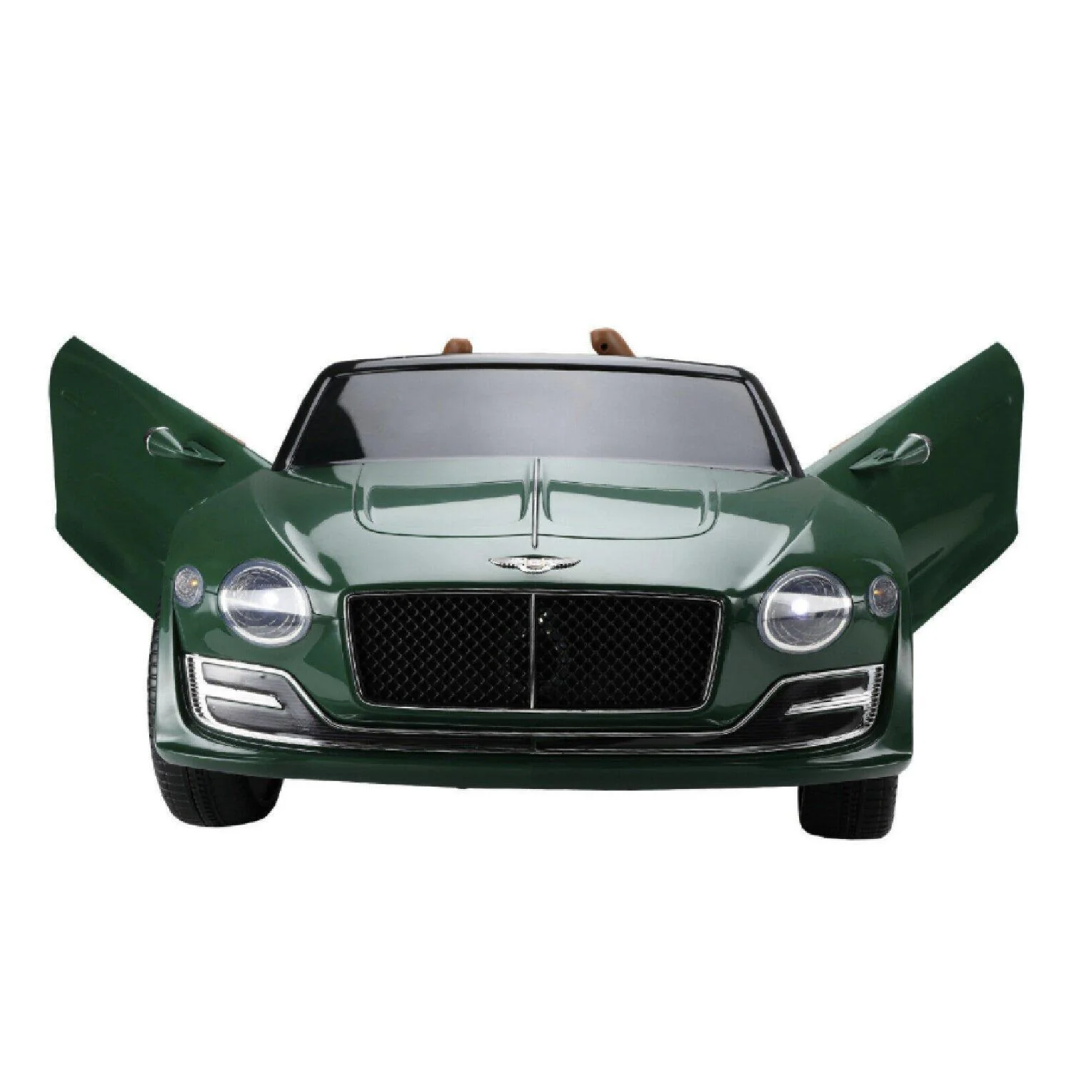 Electric Ride-On Car for Kids Ages 2-8 with Parental Remote Control - Green - Image 2