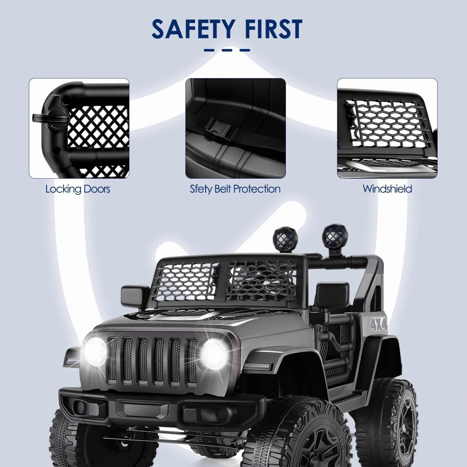 Electric Ride-On Car for Kids Ages 3-8: A Fun and Safe Driving Experience! - Image 7