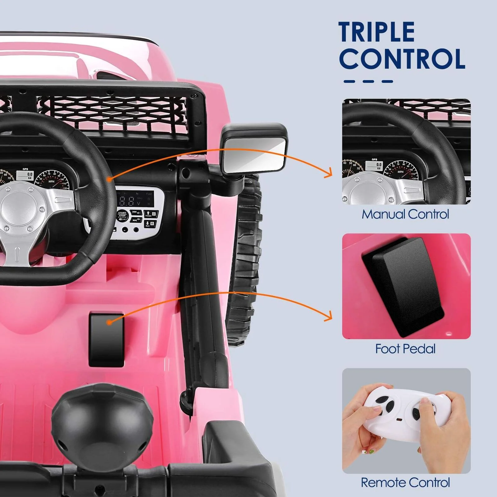 Electric Ride-On Car for Kids: Fun and Safe Toy for Ages 3-8 ?? - Image 4