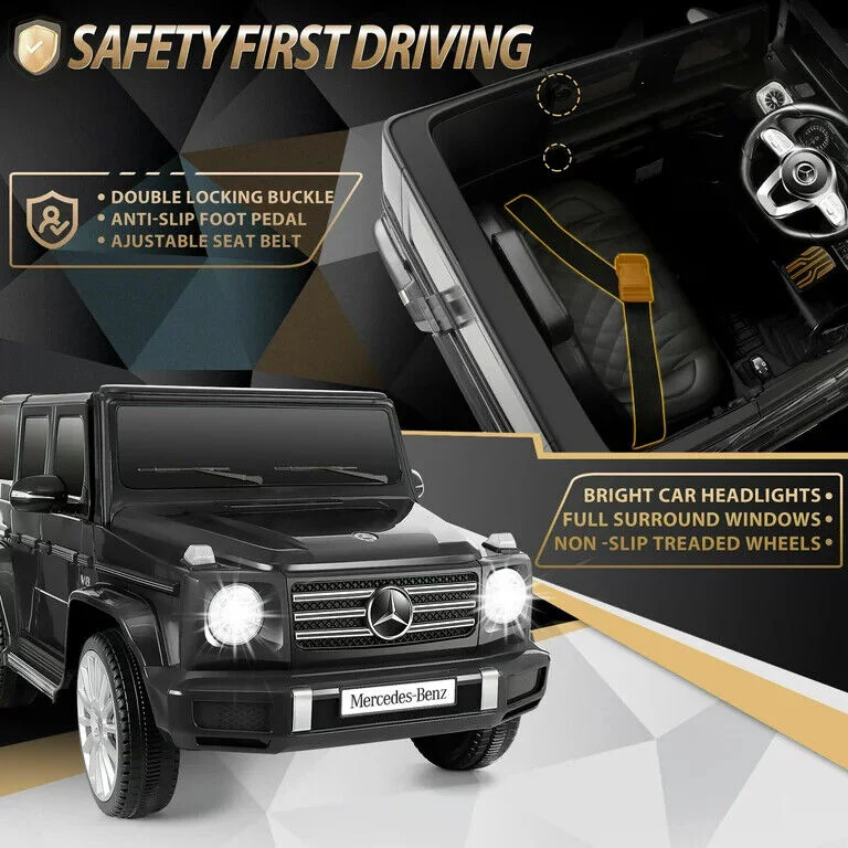 Electric Ride-On Car for Kids: Lamborghini & Mercedes Benz G500 Models - Image 100