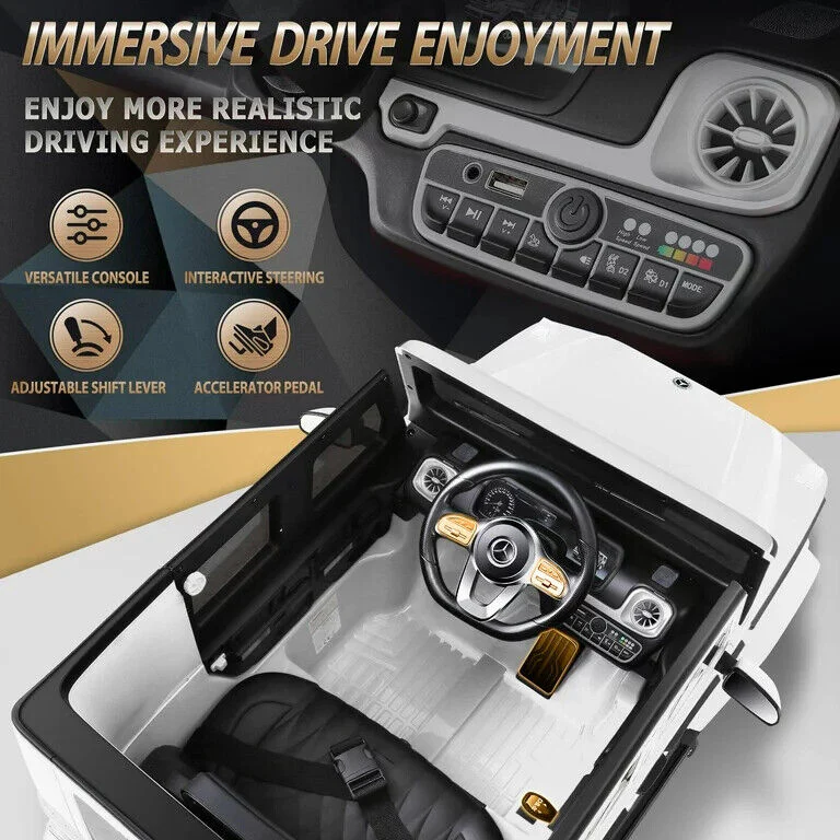 Electric Ride-On Car for Kids: Lamborghini & Mercedes Benz G500 Models - Image 111