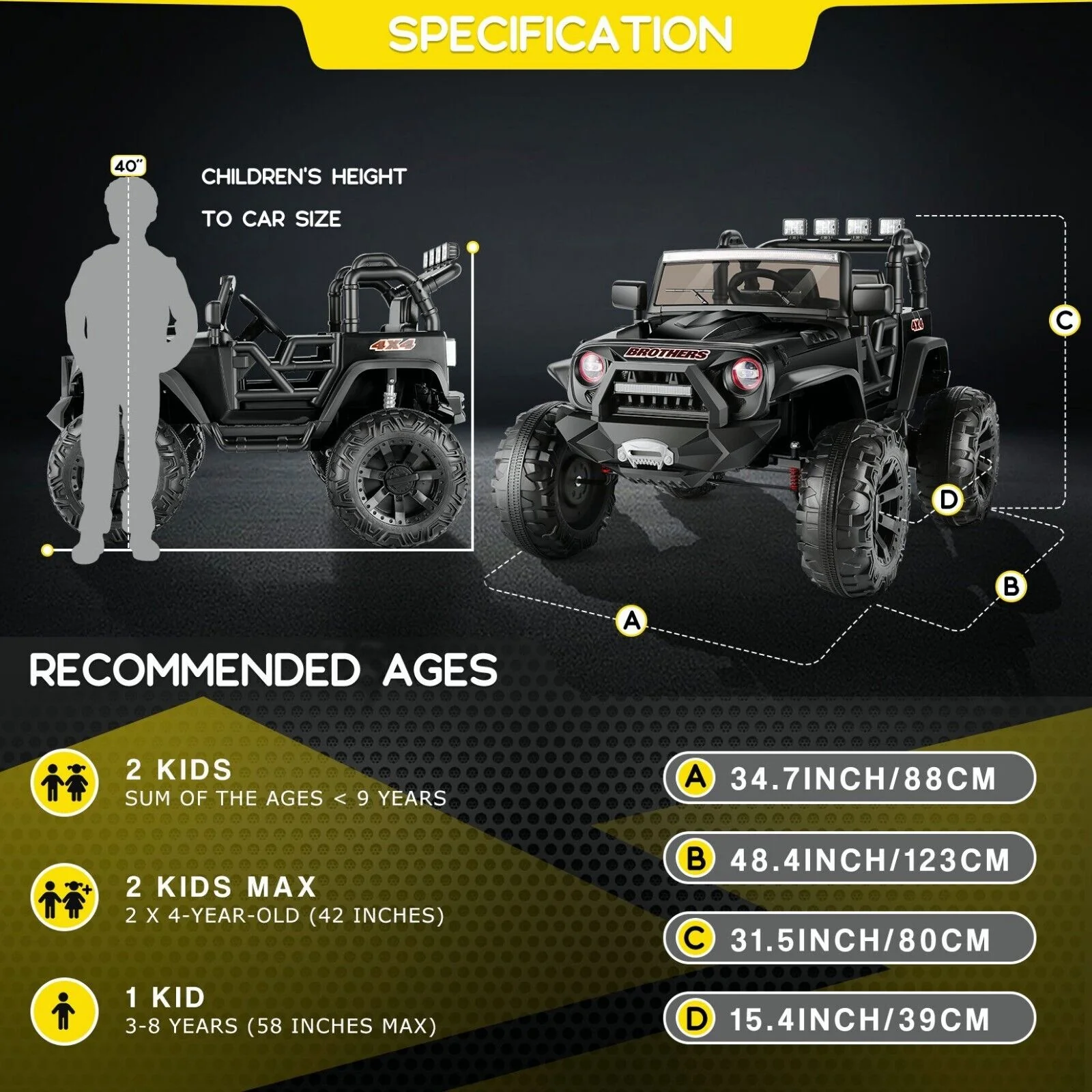 Electric Ride-On Car for Kids: Lamborghini & Mercedes Benz G500 Models - Image 49