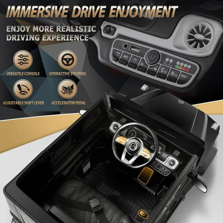 Electric Ride-On Car for Kids: Lamborghini & Mercedes Benz G500 Models - Image 99