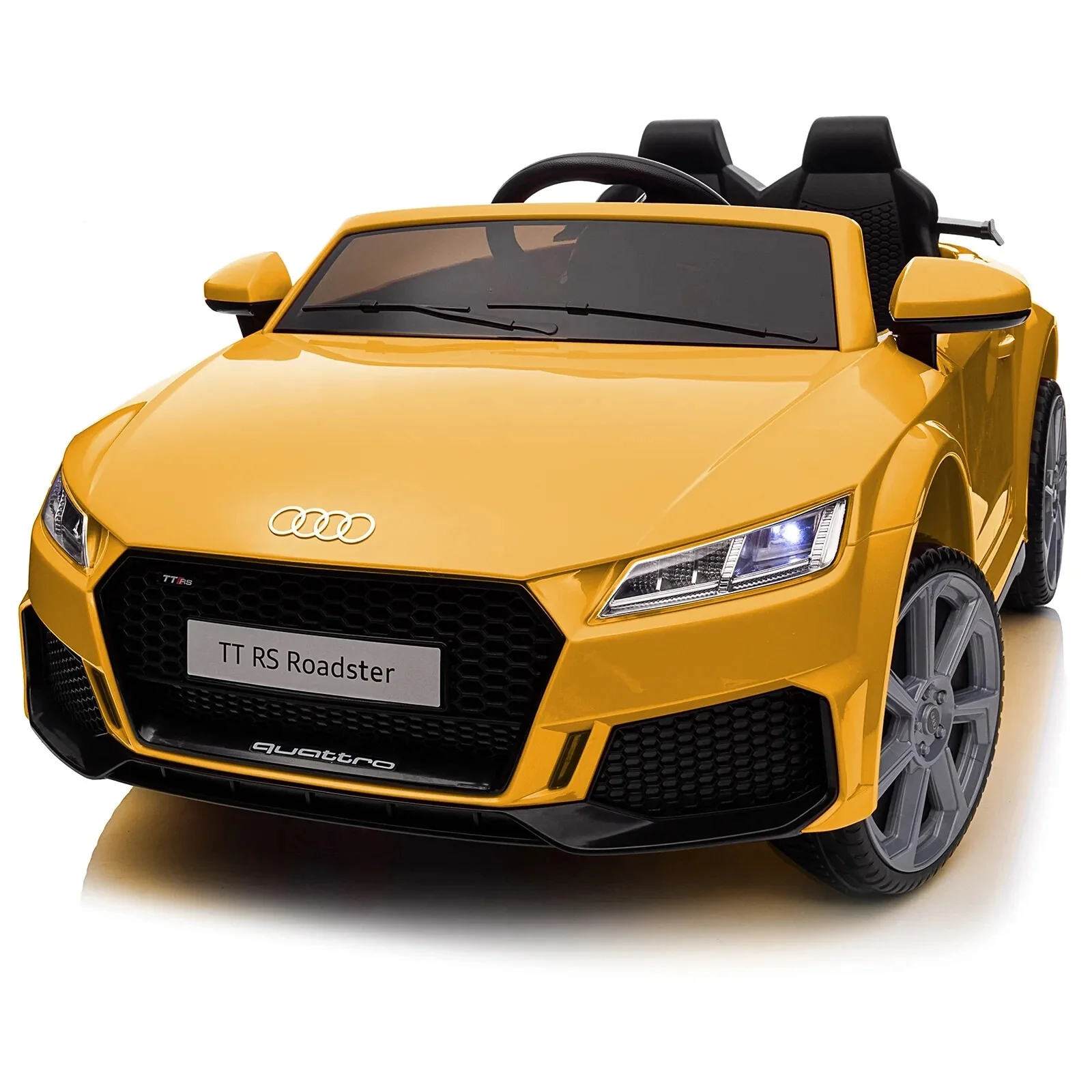 6V Licensed Audi Electric Ride-On Car Toy for Toddlers Ages 2-5