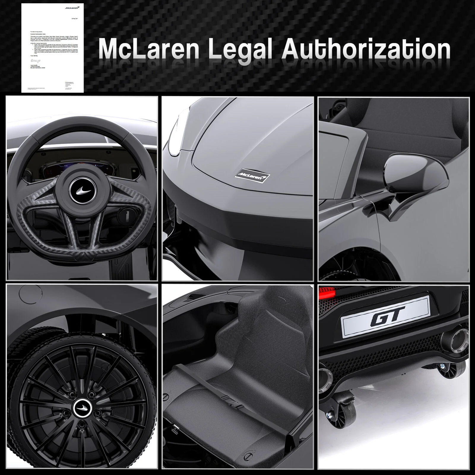 Electric Ride-On Car for Kids with 2 Speeds and Parental Remote Control - Perfect Children's Gift - Image 5