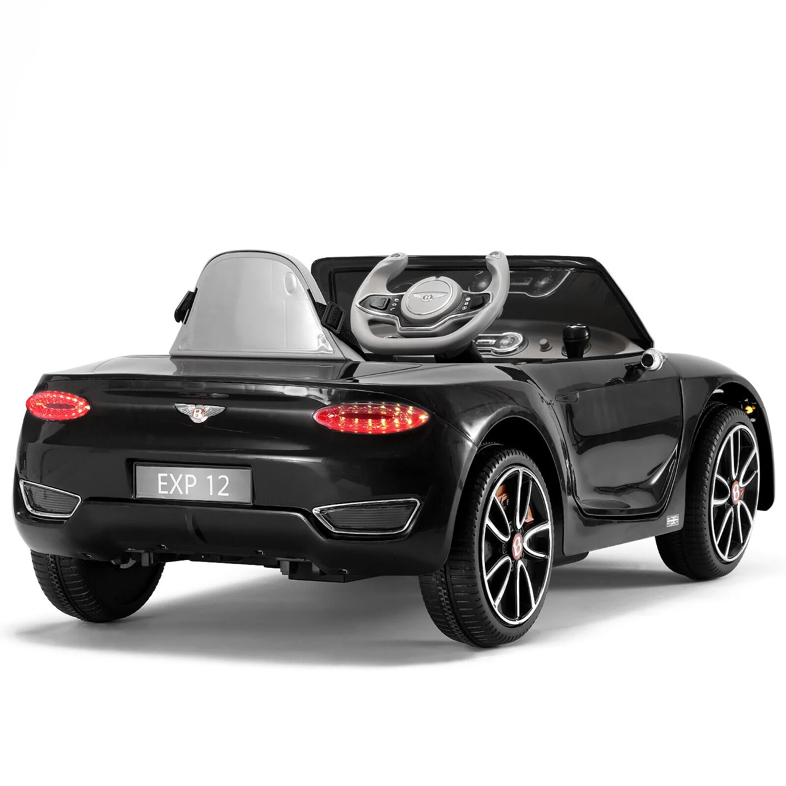 Electric Ride-On Car for Kids with 2 Speeds, Remote Control, and LED Lights - Officially Licensed by Bentley - Image 5