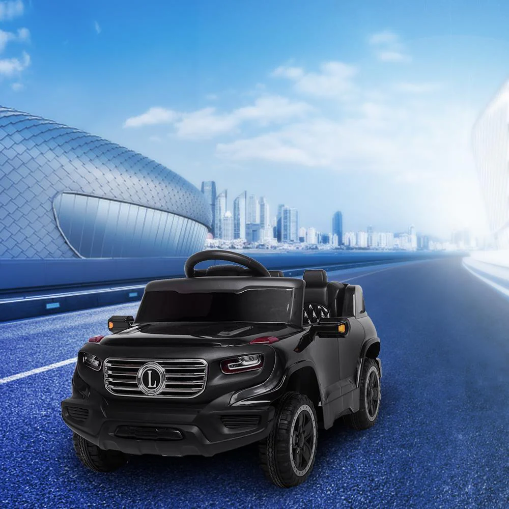 Electric Ride-On Car for Kids with 3 Speed Modes and Remote Control - Black - Image 2