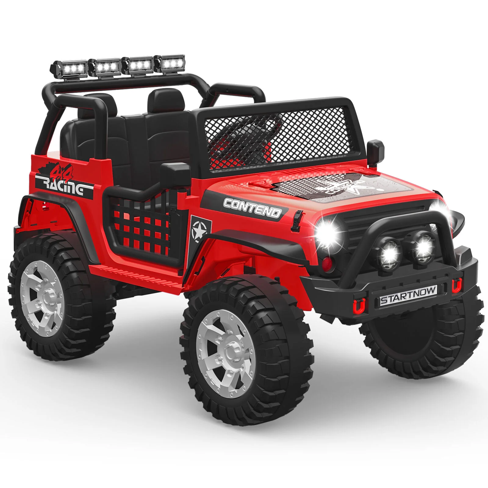 Electric Ride-On Car for Kids with LED Lights, MP3 Player, and Remote Control - 2 Seats, 12V - Image 15