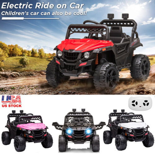 Electric Ride-On Car for Kids with LED Lights, Music, and Remote Control - Perfect Gift for Little Drivers! - Image 2