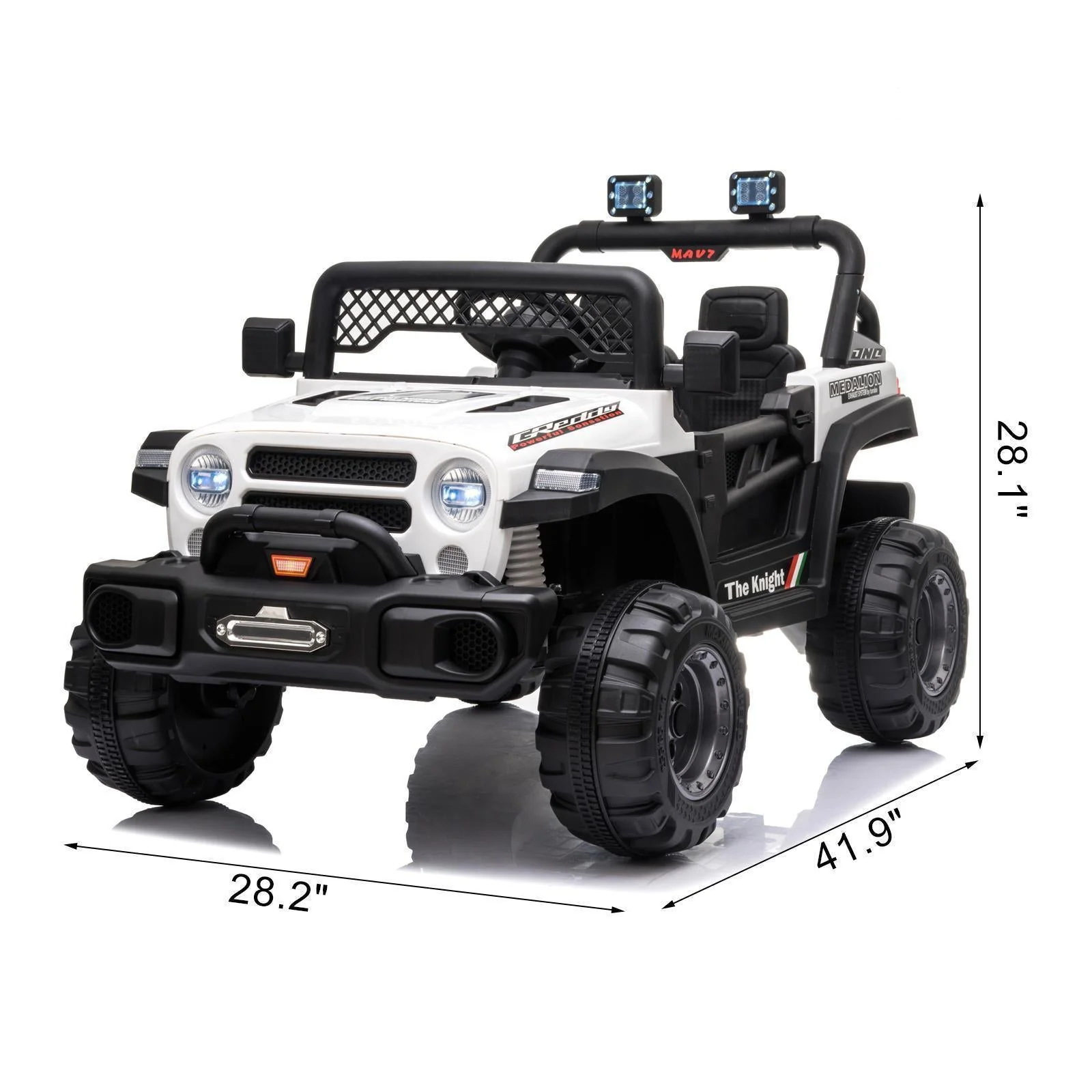 Electric Ride-On Car for Kids with MP3, LED Lights, Remote Control, and Adjustable Seat Belt - Image 13