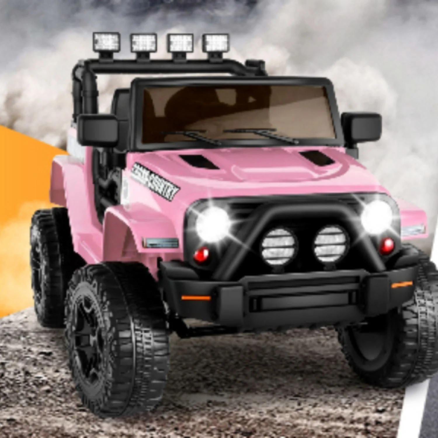 Electric Ride-On Car for Kids with Parental Remote Control - 12V Truck Design - Image 3