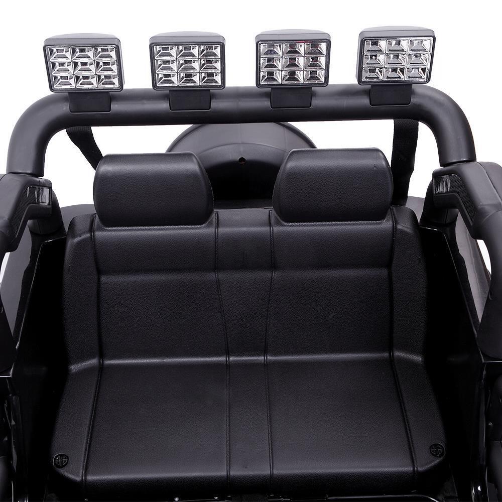 Electric Ride-On Car for Kids with Remote Control - 3 Speeds, 12V Battery, Black - Image 12