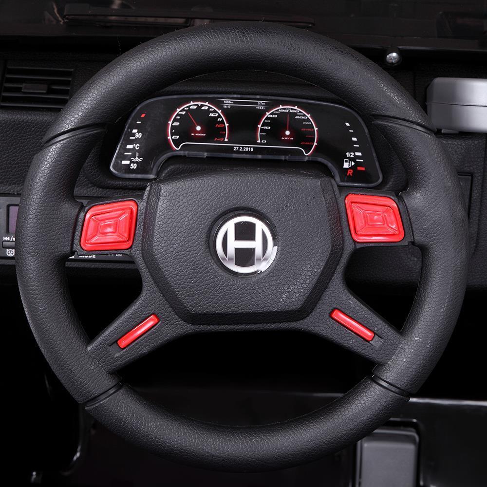 Electric Ride-On Car for Kids with Remote Control - 3 Speeds, 12V Battery, Black - Image 9