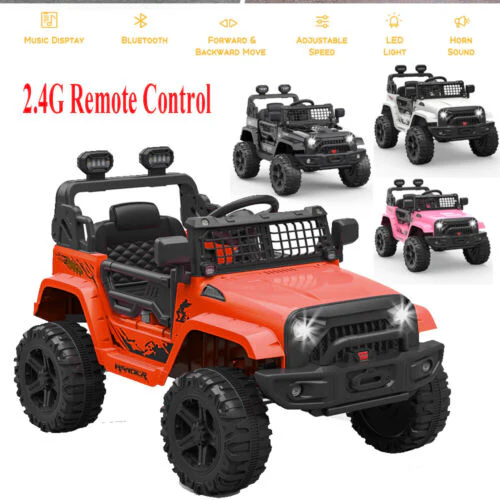 Electric Ride-On Car for Kids with Remote Control and Bluetooth Connectivity - Image 2