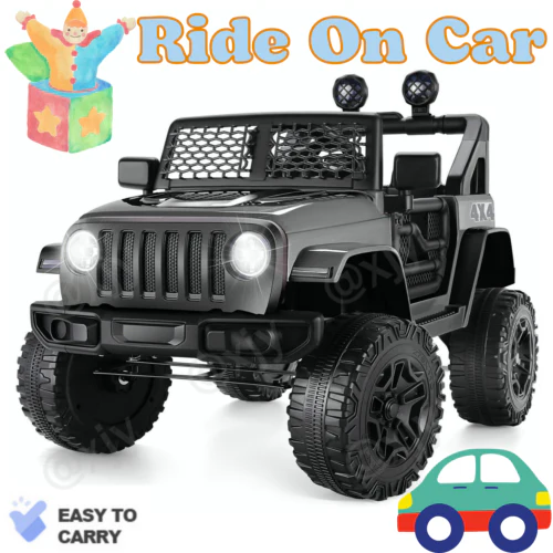 Electric Ride-On Car for Kids with Remote Control and MP3 Player - 12V Children's Truck - Image 2
