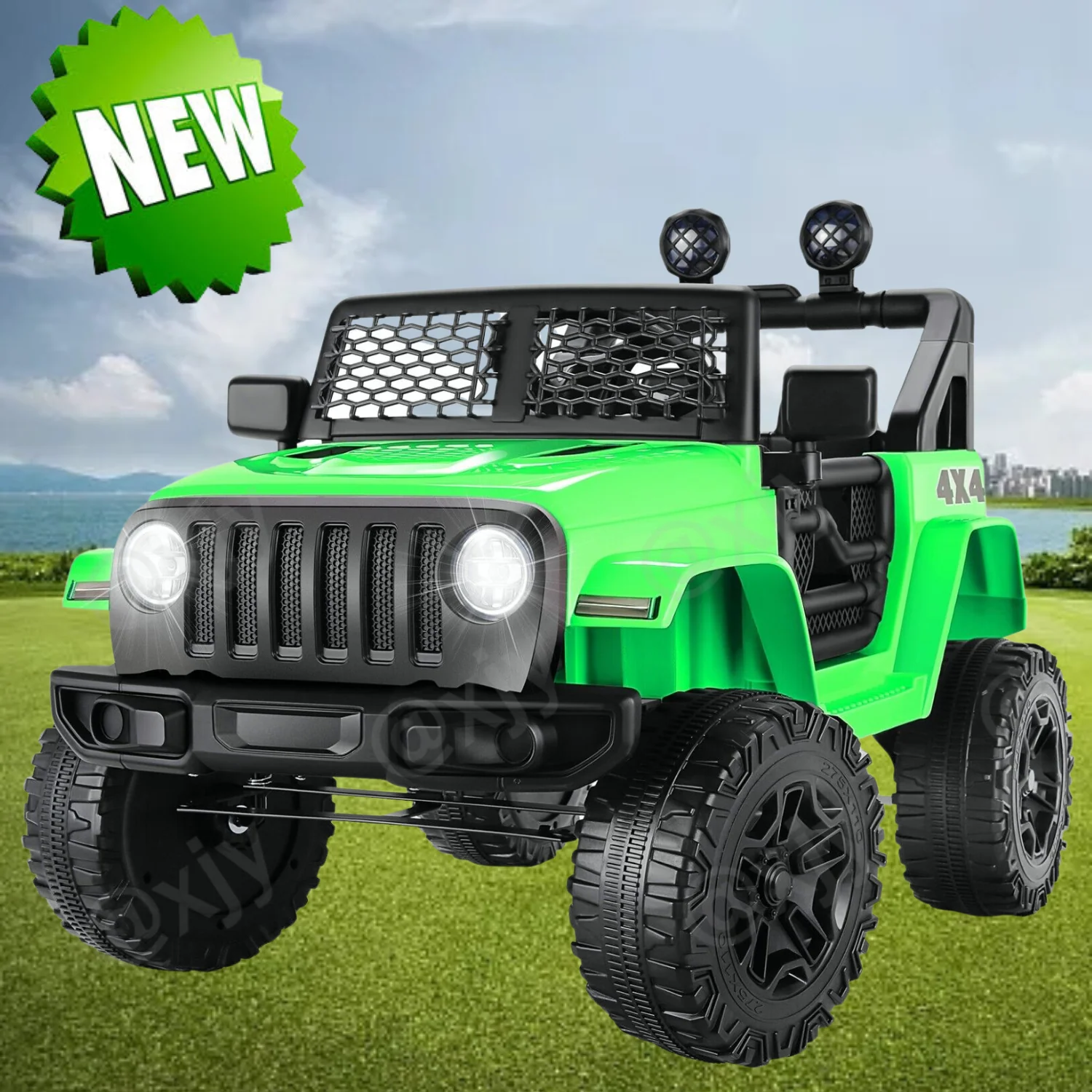 Electric Ride-On Car for Kids with Remote Control and MP3 Player - 12V Truck Design - Image 37