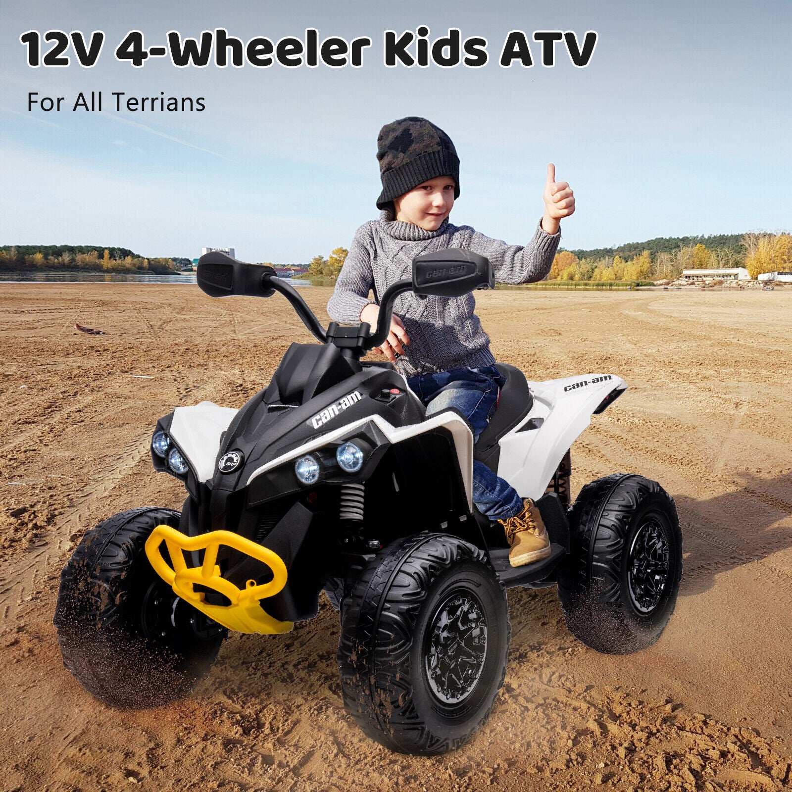 Electric Ride-On Car for Kids with Remote Control, LED Lights, and Music - Image 11