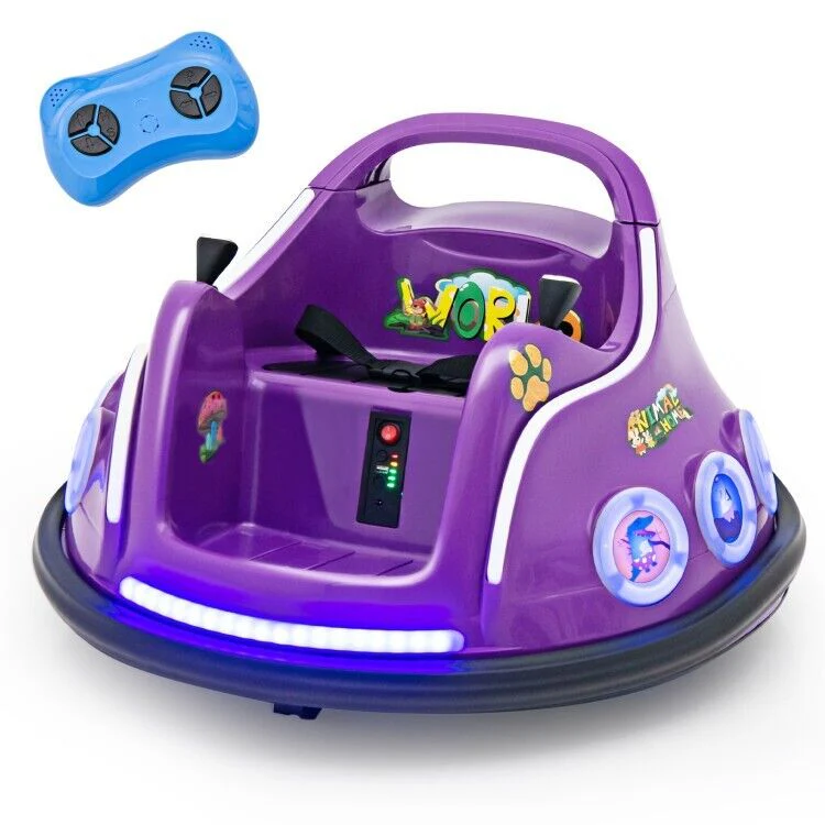 Electric Ride On Car for Toddlers with Remote Control and Flashing Lights - 12V Vehicle Toy - Image 10