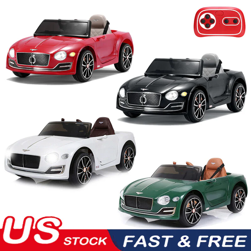 12V Licensed Bentley Style Electric Ride-On Car with Remote Control - Image 7