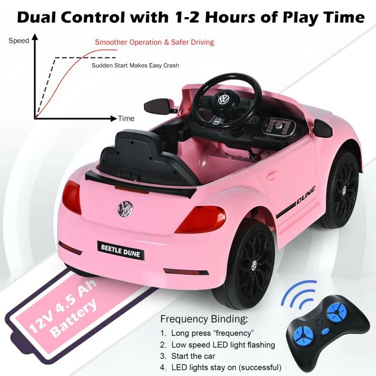 Electric Ride-On Car for Kids with Remote Control, Power Wheels, Headlights, and Music - Image 8