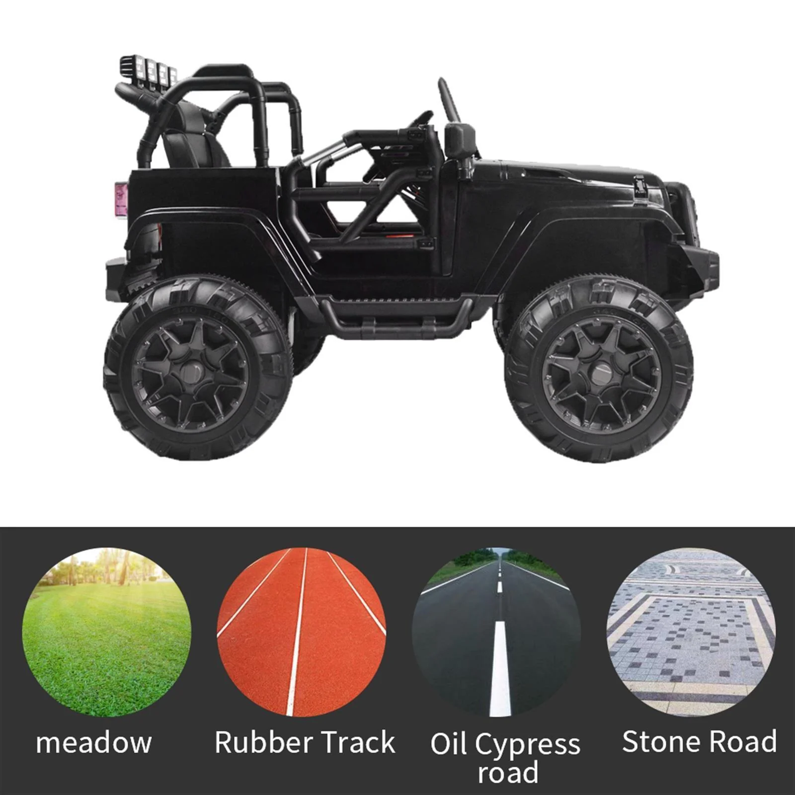 Electric Ride-On Car Truck for Kids with Remote Control, MP3 Player, and LED Lights - 3 Speed Options - Image 16