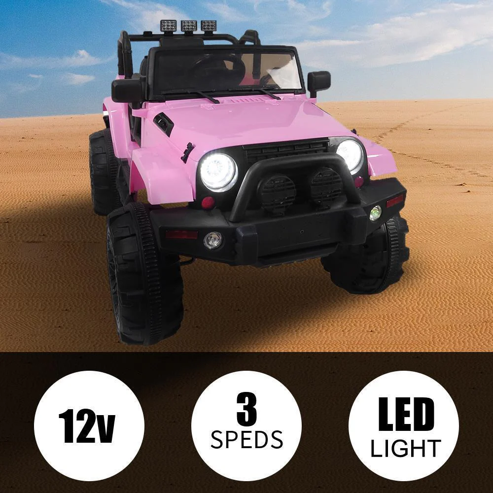 Electric Ride-On Car Truck for Kids with Remote Control, MP3 Player, and LED Lights - 3 Speed Options - Image 7