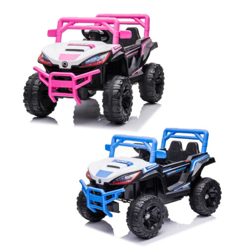 Electric Ride-On Car Truck for Kids with Remote Control, Music, and LED Lights - 12V One-Button Start - Image 2